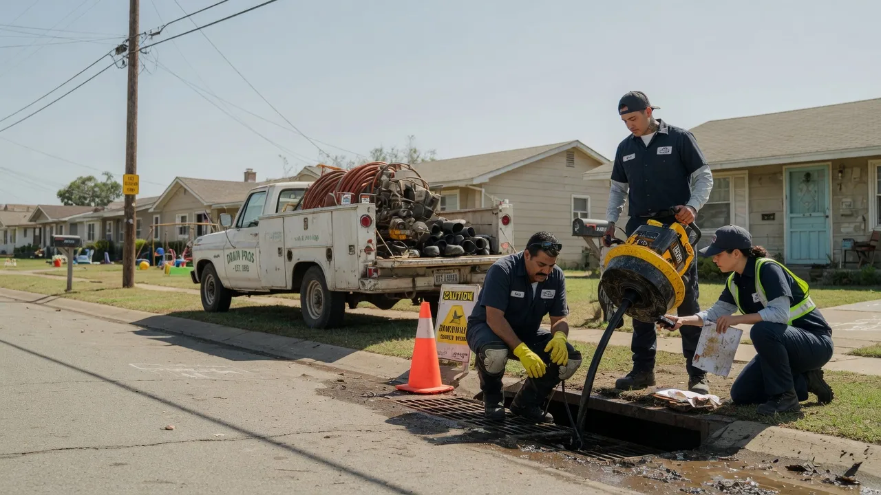 Drain Cleaning in Barney, GA near me